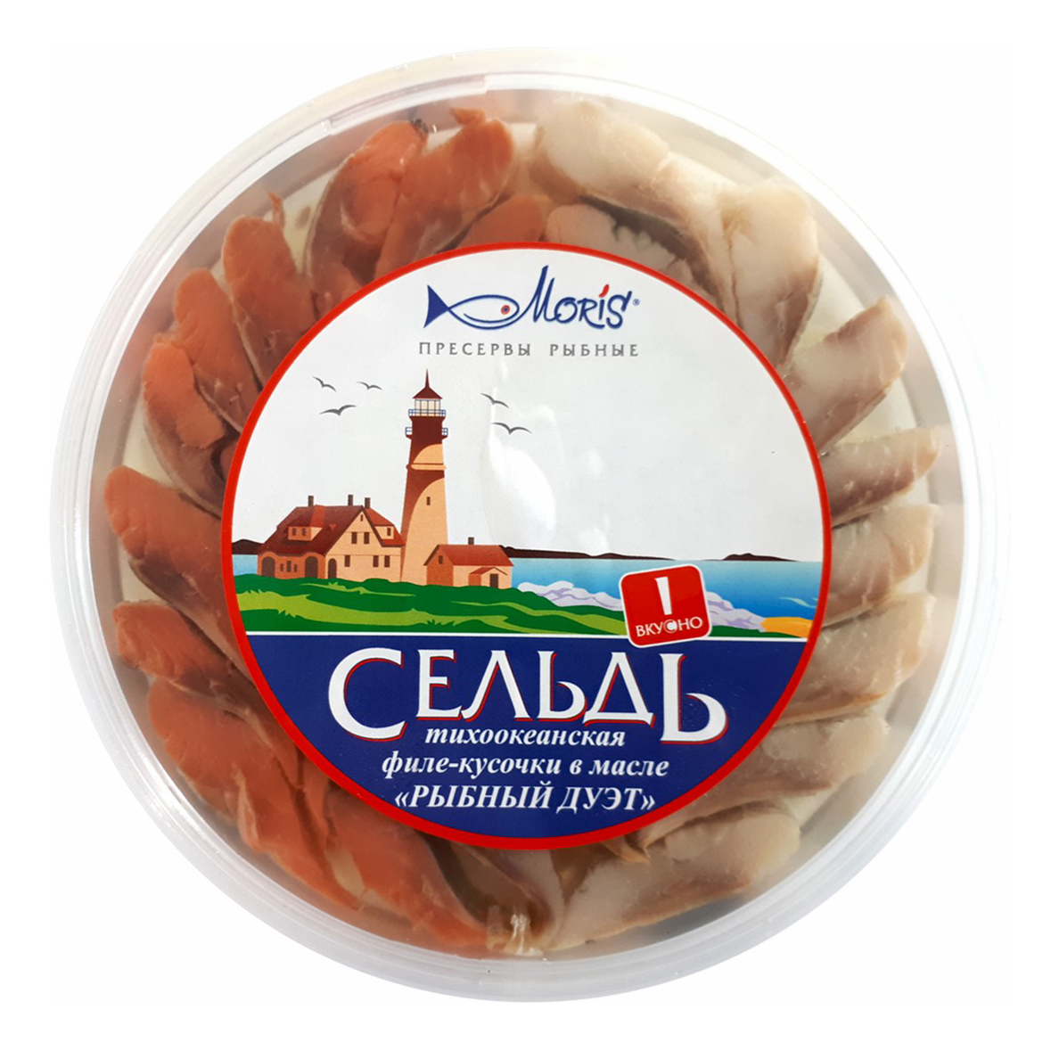 Омуль филе в масле 200 г.